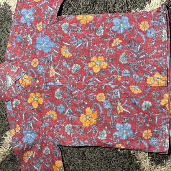 Reyn Spooner Hawaiian Men’s Shirt size M button down lot of 2 floral Honolulu - Picture 2 of 11